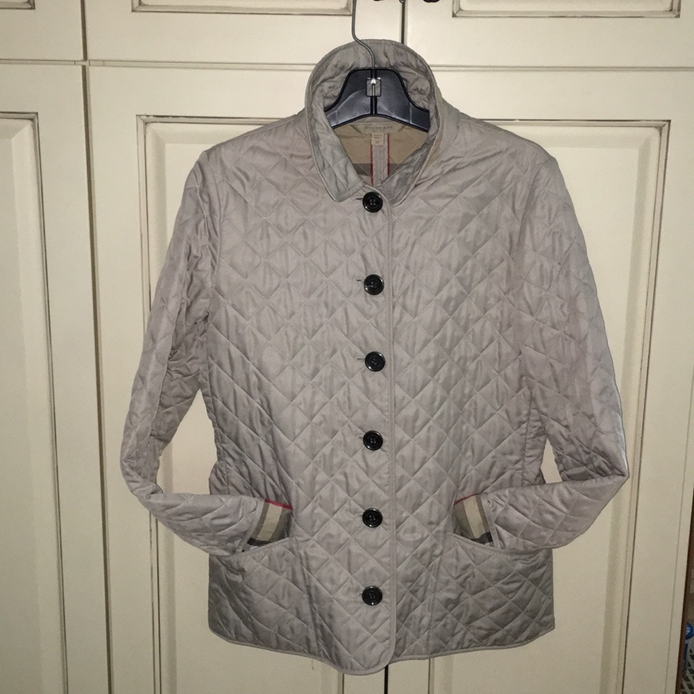 Burberry quilted jacket